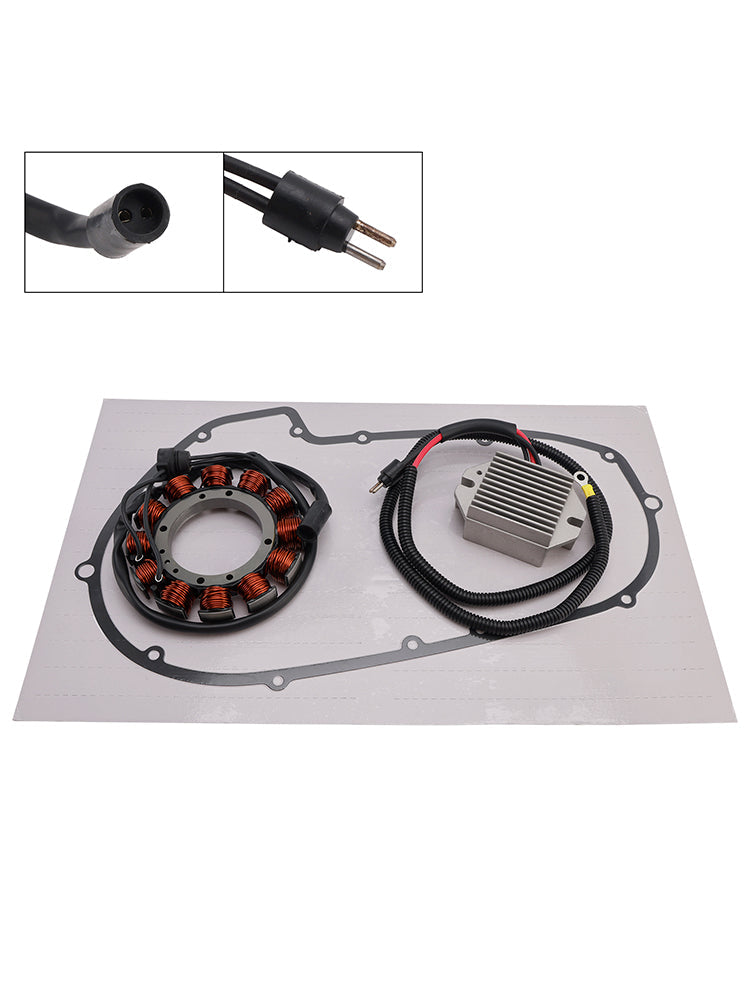 2000-2010 per Buell Blast 500cc Monofase Statore Regolatore Raddrizzatore e Guarnizione 29967-89C