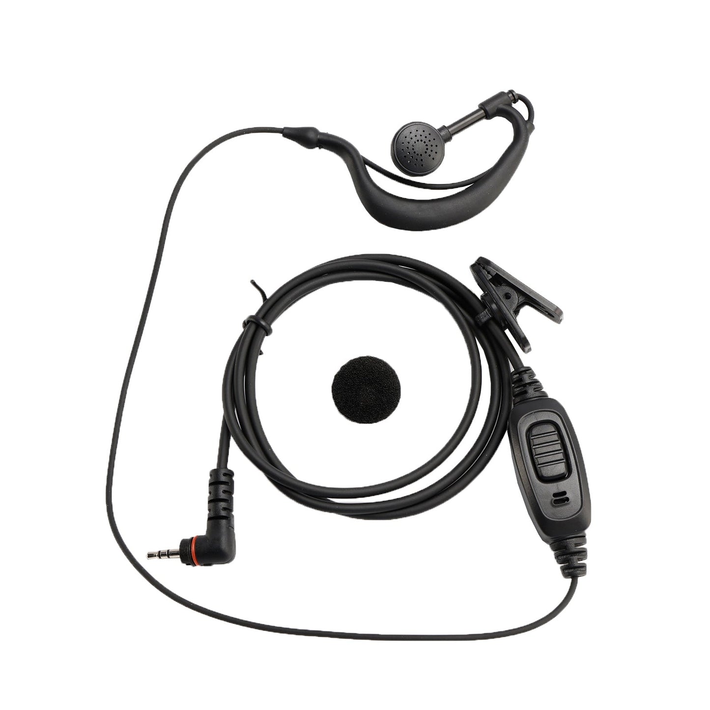 TD370-033 Auricolare con gancio per HYT TD350 TD360 TD370 BD300 BD350 PNC370