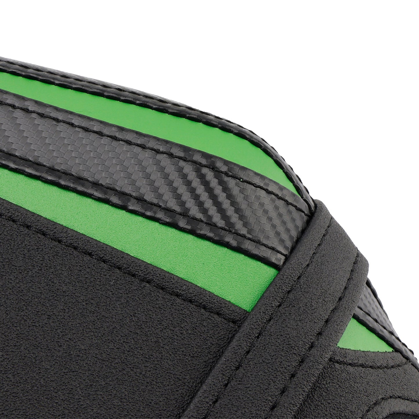 Kit sella conducente e passeggero ZX-6R per Kawasaki 2019-2025, cuscino posteriore verde