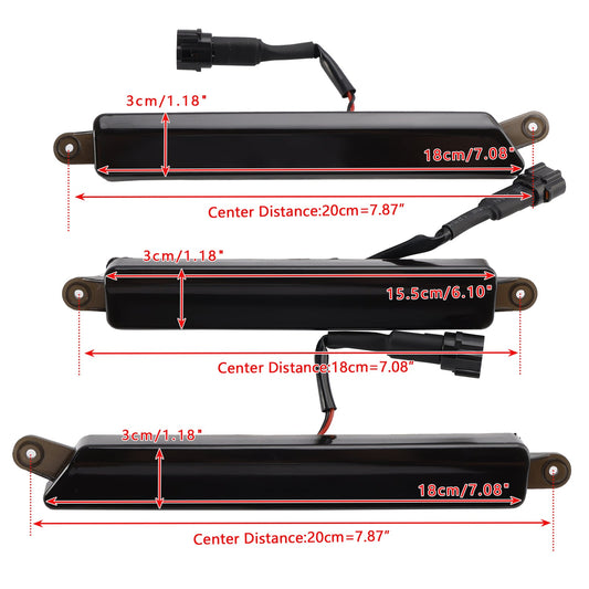 Griglia paraurti anteriore con luce a LED adatta per Ford Ranger 2015-2023 T7 T8