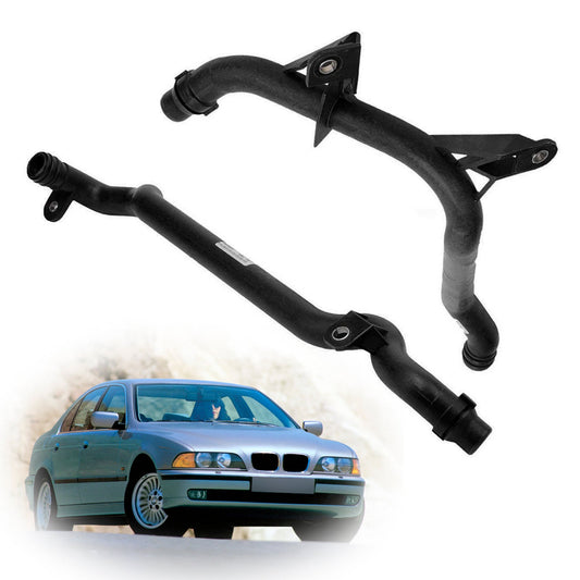 2*Tubo di ingresso del liquido di raffreddamento per riscaldatore motore ad acqua per BMW E46 E83 X3 E53 X5