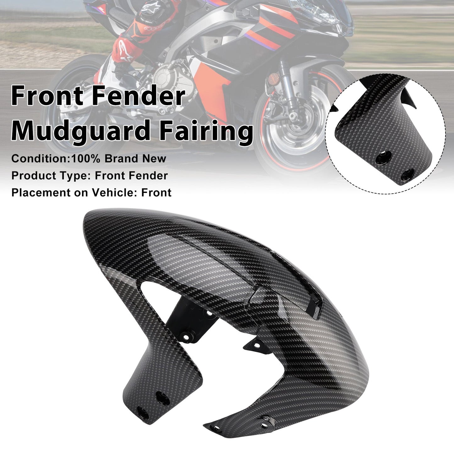 Carenatura parafango anteriore Aprilia RS457 RS 457 2024-2025