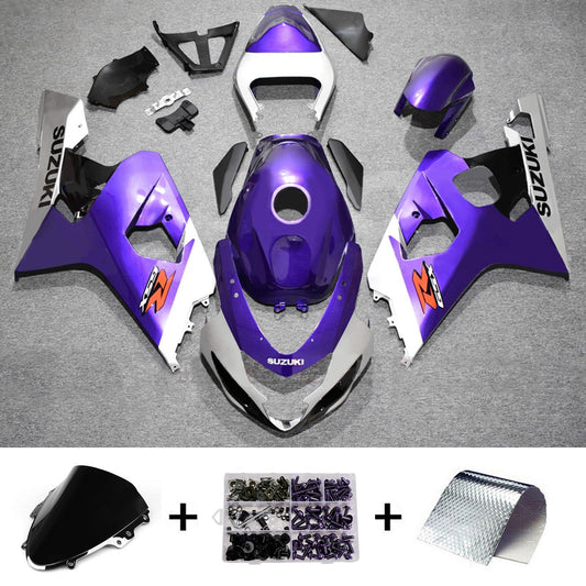 Kit carenatura iniezione plastica ABS per Suzuki GSXR 600/750 2004-2005 K4