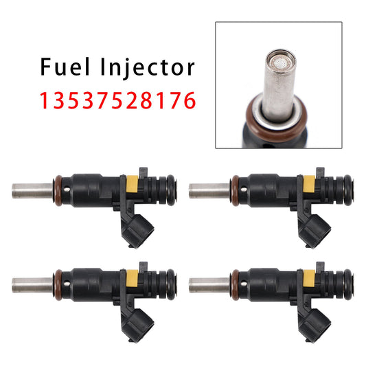 4 pezzi iniettori carburante per Mini Cooper R55 R56 Peugeot 207/208 1.6 06-12 13537528176