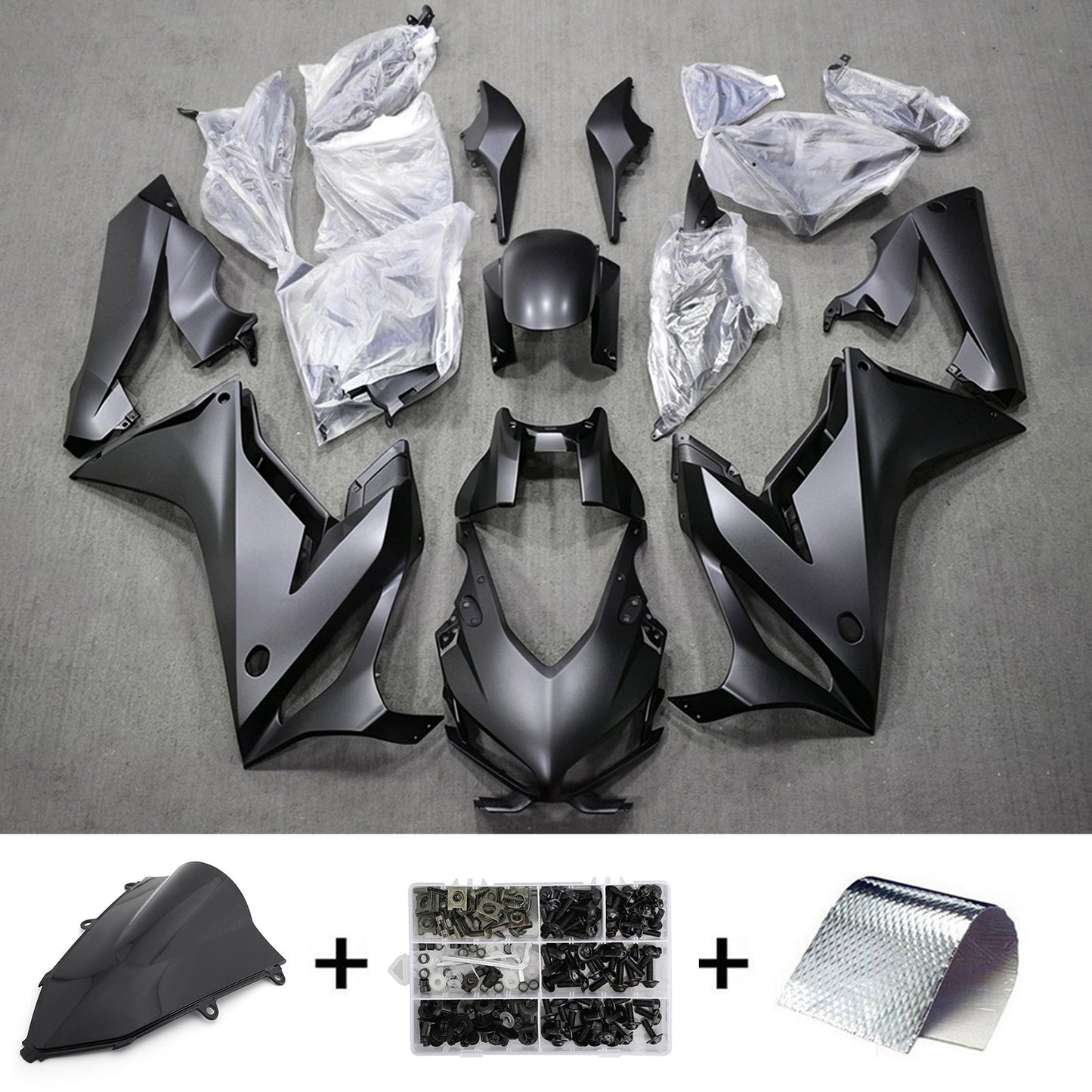 Kit di carene in plastica ABS stampate a iniezione per Honda CBR650R 2019-2020