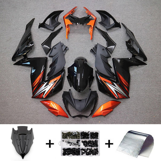 Kit carenatura iniezione in plastica ABS adatto per Kawasaki Z250 Z300 2015-2016