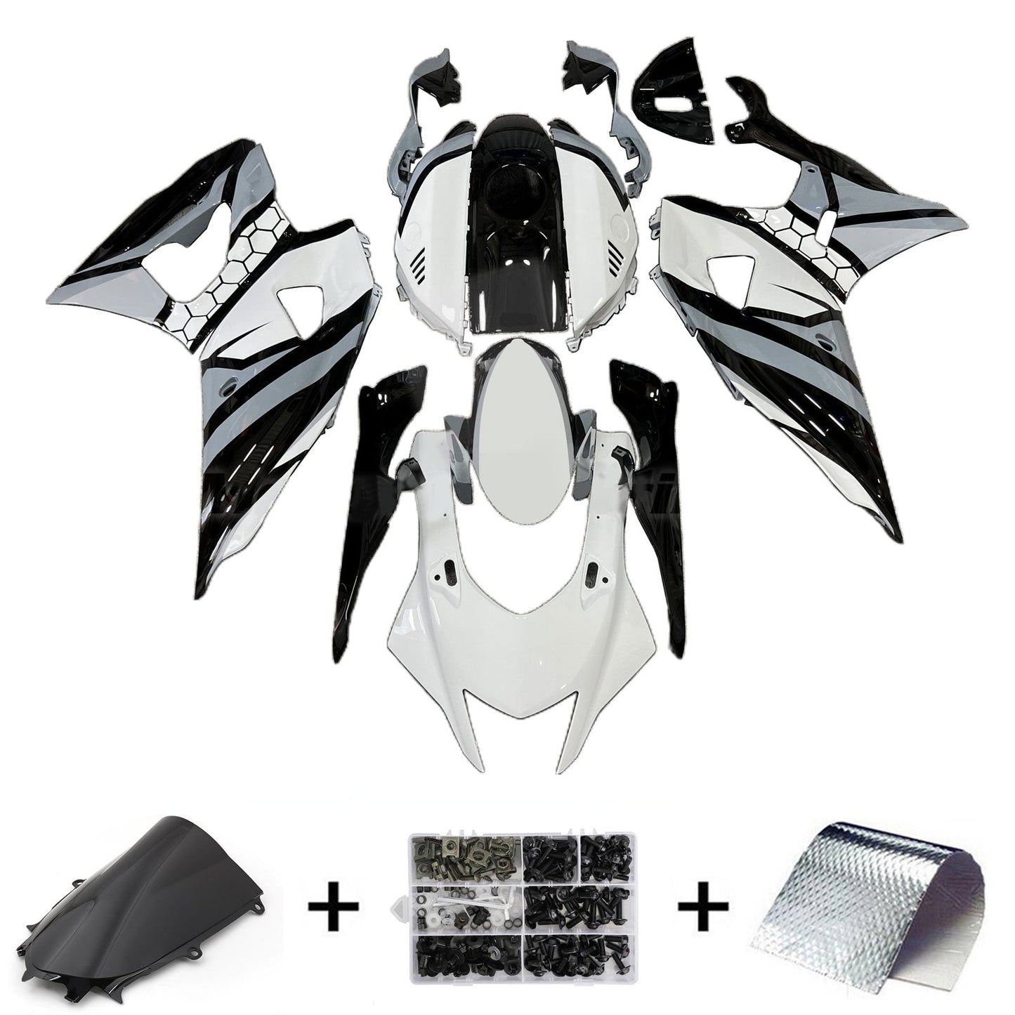 2021-2025 Yamaha YZF-R7 Kit carenatura iniezione Carrozzeria Plastica ABS