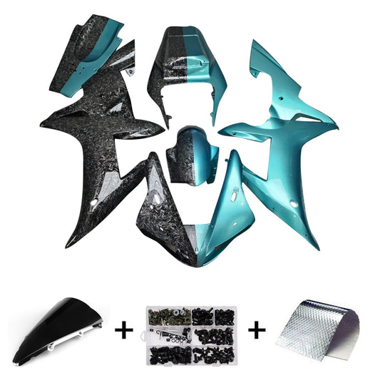 Kit carenatura iniezione plastica ABS per Yamaha YZFR1 YZF-R1 2002-2003