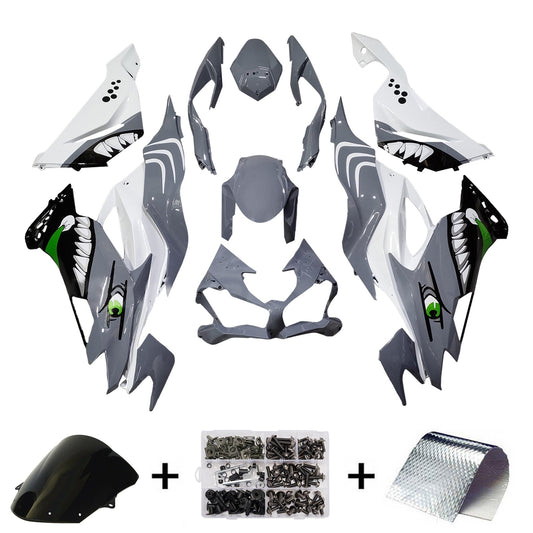 Kit carenatura iniezione in plastica ABS adatto per Kawasaki ZX6R 2019-2023