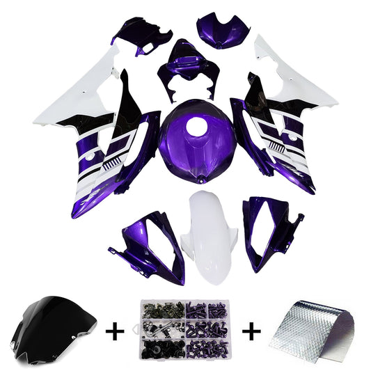 Kit carenatura iniezione plastica ABS per Yamaha YZFR6 YZF-R6 2008-2016