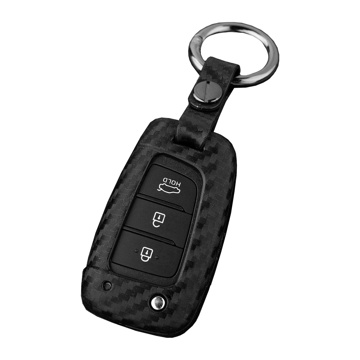 Custodia in similpelle e silicone per chiave auto con fibbia per Honda Accord
