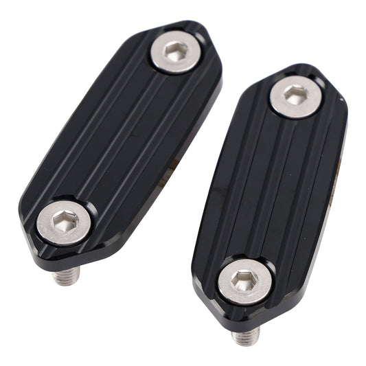 PIASTRE DI BLOCCO SPECCHIETTI IN ALLUMINIO PER KAWASAKI NINJA ZX6R ZX-6R ZX 636 2013-2026
