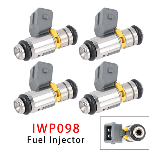 4 pezzi iniettori carburante per Renault Espace Grand Scénic Laguna Megane II 2.0 IWP098