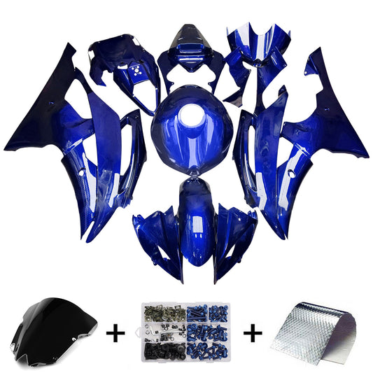 Kit carenatura iniezione plastica ABS per Yamaha YZFR6 YZF-R6 2008-2016