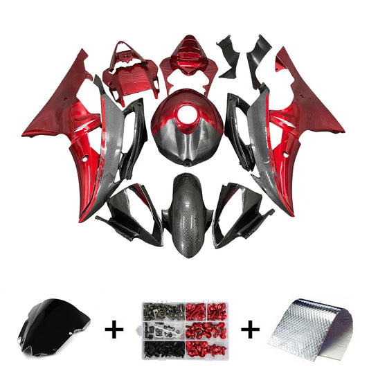 Kit carenatura iniezione plastica ABS per Yamaha YZFR6 YZF-R6 2008-2016