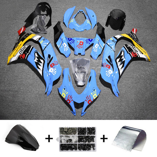 Kit carenatura iniezione in plastica ABS adatto per Kawasaki ZX10R 2016-2020