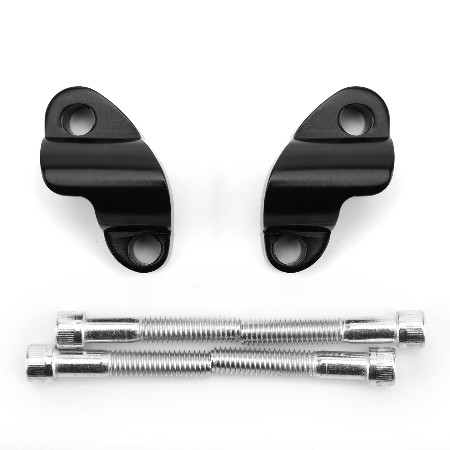 Per 2010-2018 Sportster XL1200X 48 Estensioni riser manubrio nere da 1" 25mm