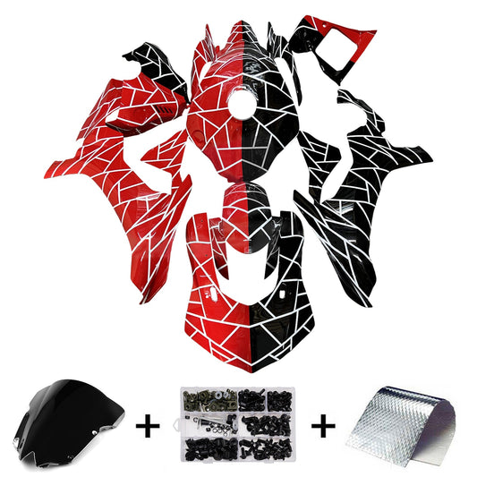 Kit carenatura iniezione plastica ABS per Yamaha YZFR6 YZF-R6 2008-2016