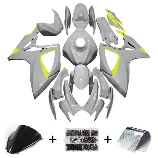 Kit carenatura iniezione plastica ABS per Suzuki GSXR 600/750 2006-2007 K6