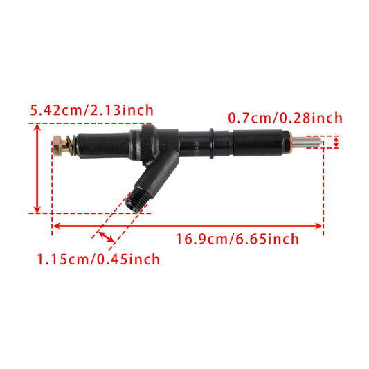 1 pz iniettore carburante per motore ISUZU 4JH1 105118-8210 97382948 8973829480