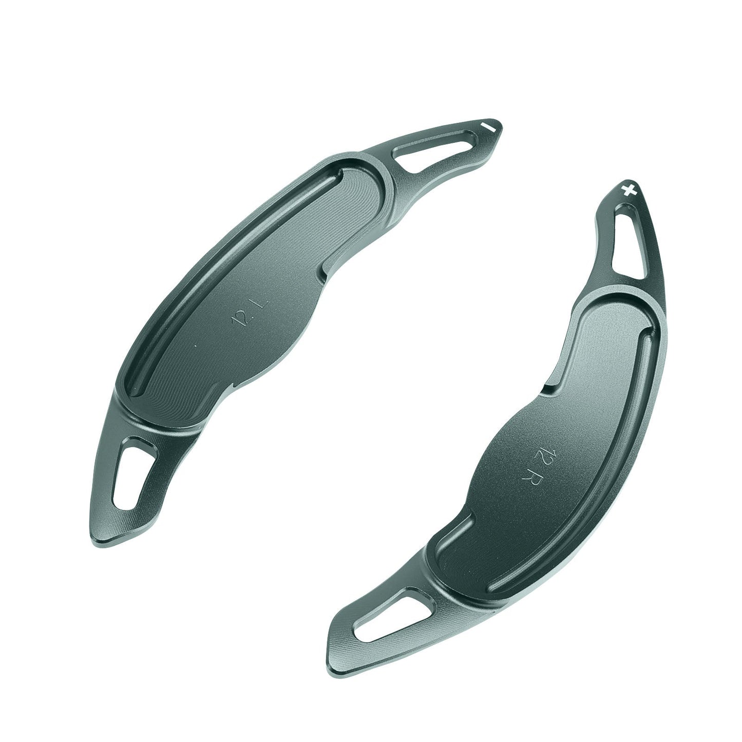 Leve del cambio al volante per Mini F54 F55 F56 F57 in alluminio grigio