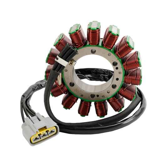 Statore con bobina magnetica a 15 poli Tiger 800 2011-2017 + regolatore di tensione + gruppo guarnizioni T1300043