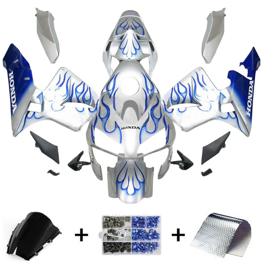 Kit carenatura per carrozzeria addominali di plastica per Honda CBR600RR 2003-2004 F5