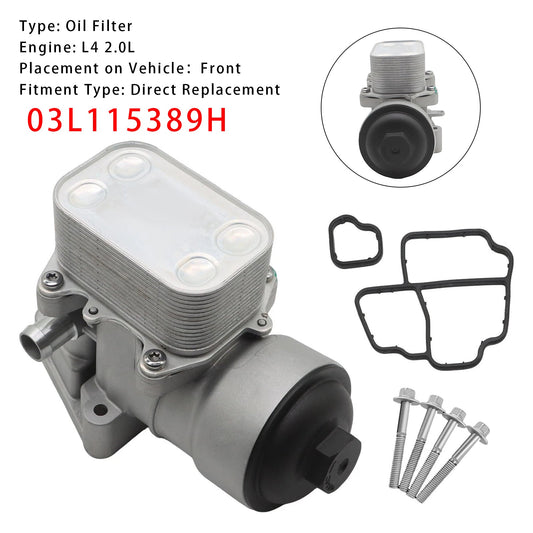 Nuovo alloggiamento del filtro dell'olio motore per Volkswagen Passat 2012-2014 L4 2.0L Turbo