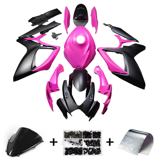 Kit carenatura iniezione plastica ABS per Suzuki GSXR 600/750 2006-2007 K6