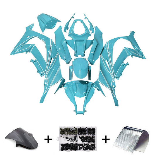 Kit carenatura iniezione in plastica ABS adatto per Kawasaki ZX10R 2011-2015