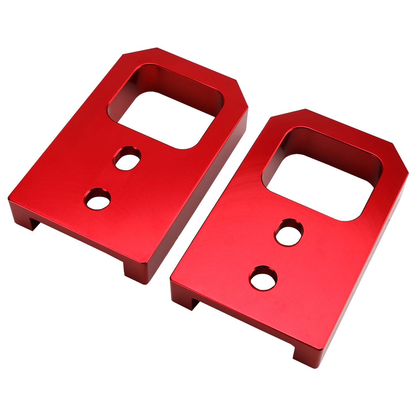 Ganci di traino anteriori per Toyota Tacoma 2024-2026 4Runner 2025-2026 rossi sinistro e destro