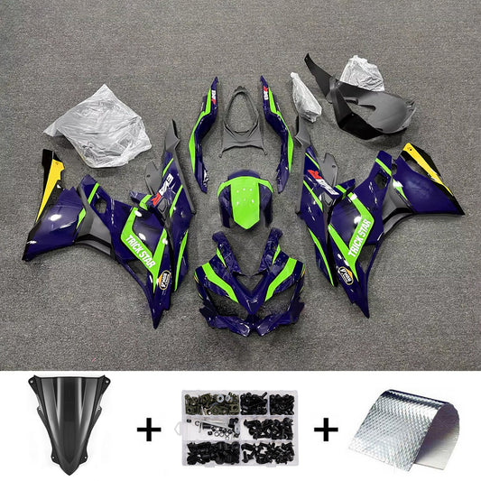 Kit carenatura iniezione adatto per Kawasaki Ninja ZX-25R ZX-4R ZX-4RR 2019-2026