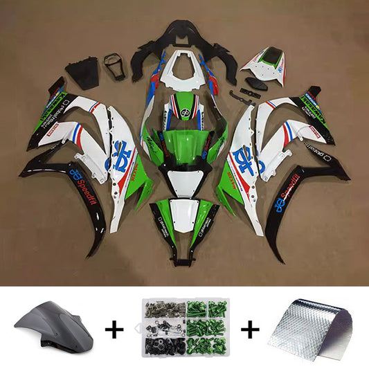 Kit carenatura iniezione in plastica ABS adatto per Kawasaki ZX10R 2011-2015