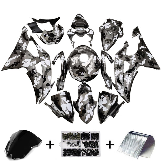 Kit carenatura iniezione plastica ABS per Yamaha YZFR6 YZF-R6 2008-2016