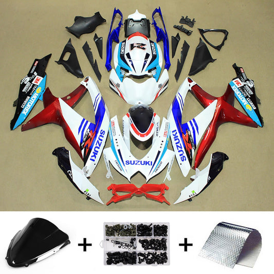 Kit carenatura iniezione plastica ABS per Suzuki GSXR 600/750 2008-2010 K8