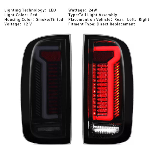 Gruppo ottico posteriore a LED sinistro e destro per Chevy Colorado GMC Canyon 2015-2022