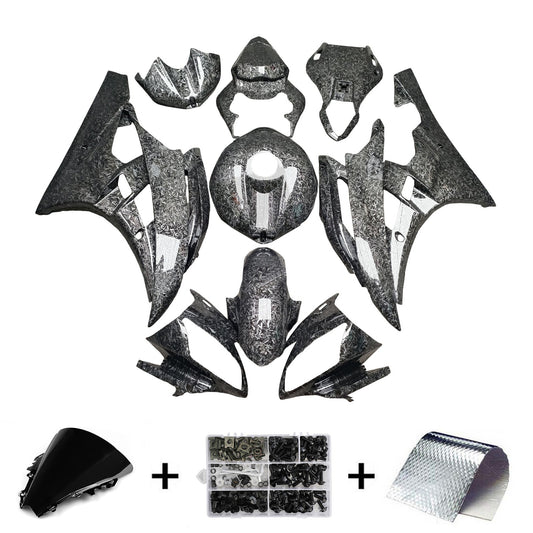 Kit carenatura iniezione plastica ABS per Yamaha YZFR6 YZF-R6 2006-2007