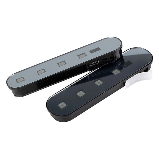 4 pezzi di luce di sicurezza per decorazione portiera auto, luce lampeggiante di avvertimento con rilevamento automatico