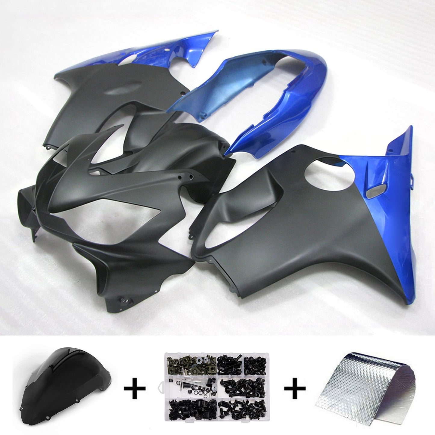 Kit di carene in plastica ABS stampate a iniezione per Honda CBR600 F4i 2004-2007