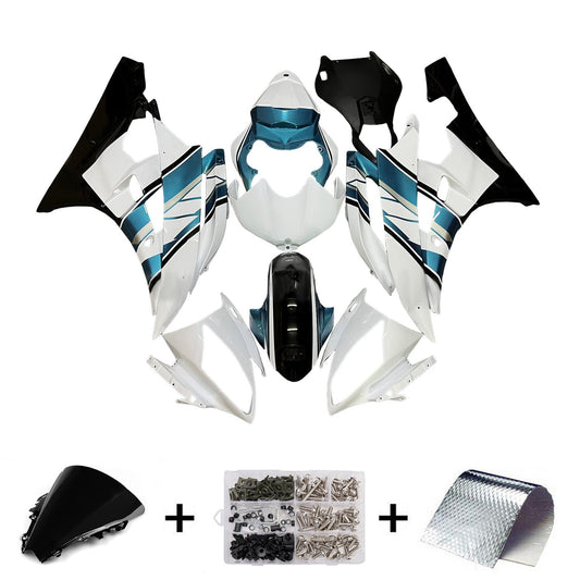 Kit carenatura iniezione plastica ABS per Yamaha YZFR6 YZF-R6 2006-2007