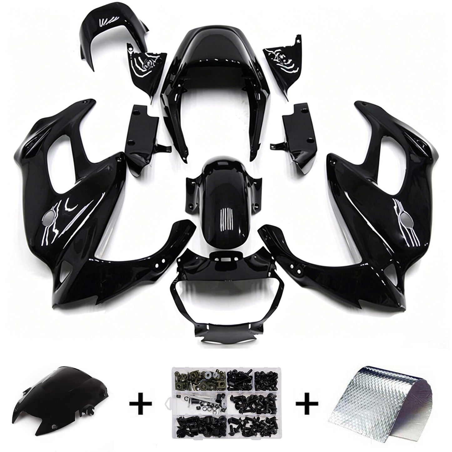 Kit di carene in plastica ABS stampate a iniezione per Honda VTR1000F 1997-2005