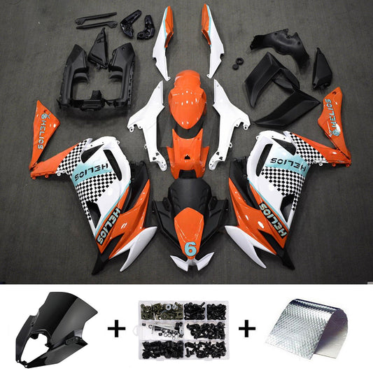 Kit carenatura iniezione ABS adatto per Kawasaki ER-6F Ninja650 2020-2026