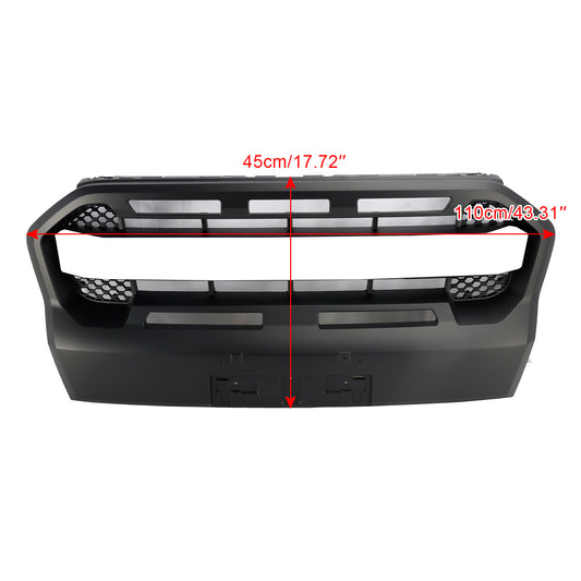 Grill per paraurti anteriore in stile Raptor per Ford Ranger 2019-2023 T8 W/LED