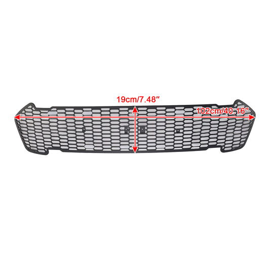 Griglia paraurti anteriore nero opaco adatta per Ford Ranger 2015-2019 T7 W/LED