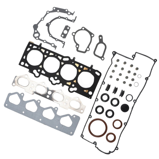 1996-2002 HYUNDAI COUPE, 1.8L e 2.0L, 4 CILINDRI, TRASMISSIONE A CINGHIA 16V DOHC, EFI, SX, FX e SFX G4GB G4GC Kit guarnizioni testata cilindro CODICE MOTORE: G4GM e G4GF