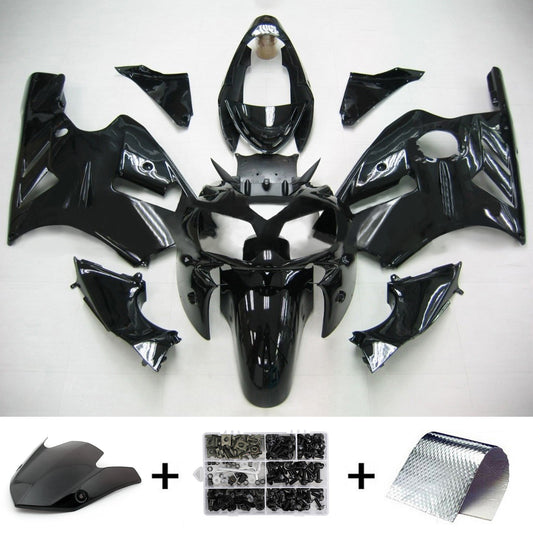 Kit carenatura Bodywork ABS in plastica adatta per Kawasaki ZX12R 2002-2005