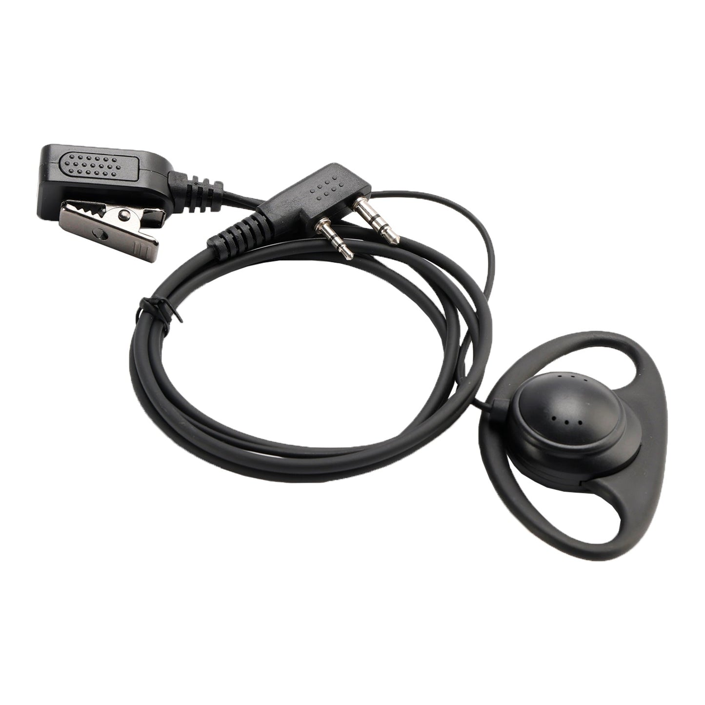 Auricolare con gancio auricolare K-326-D per TK-220 TH-F6 RPV516A KG-UVD1P TG-2AT PX-666 UV-5RB