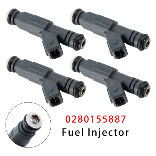 4 pezzi iniettori carburante per Ford Focus Escape Contour Mazda Tribute 99-04 0280155887