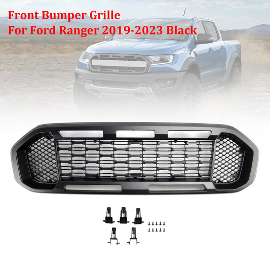 Griglia paraurti anteriore nera Ford Ranger T8 2019-2023