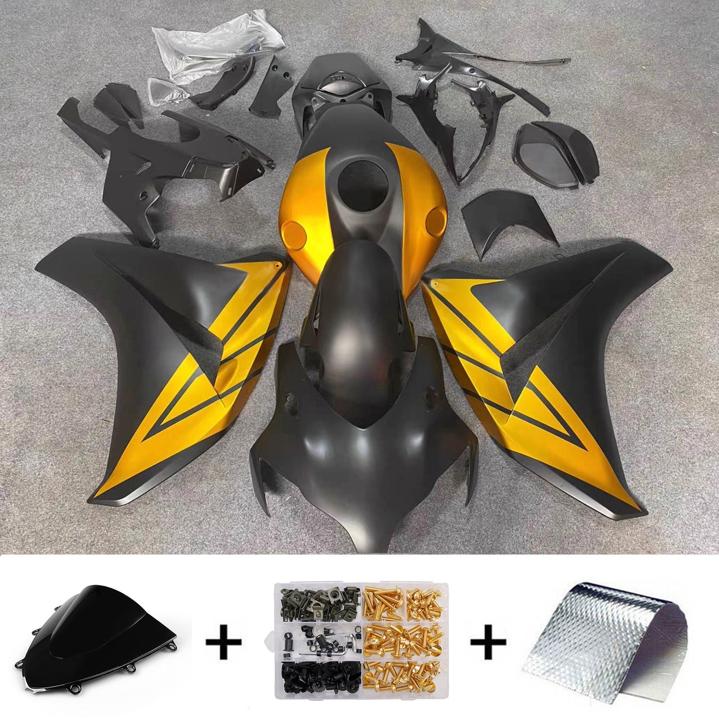 Kit di carene in plastica ABS stampate a iniezione per Honda CBR1000RR 2008-2011